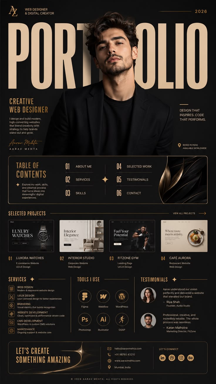 Personal Portfolio Website Screenshot